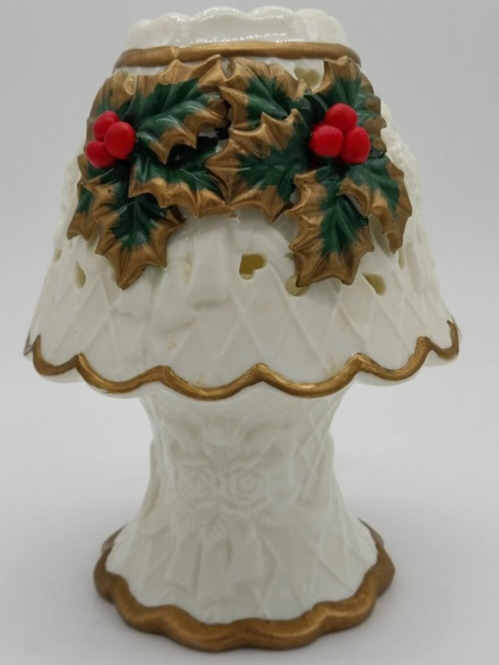 Holliday Ceramic Fairy Lamp Tealight